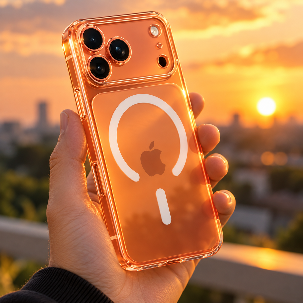 Magnetic Frosted Matte Case with Lens Protection for iPhone 18 Pro Max