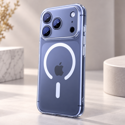 Magnetic Frosted Matte Case with Lens Protection for iPhone 18 Pro Max